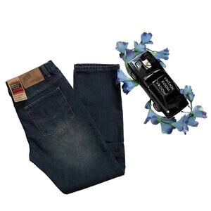 American Studio NWT Medium Wash True Fit Jeans Men 34x32